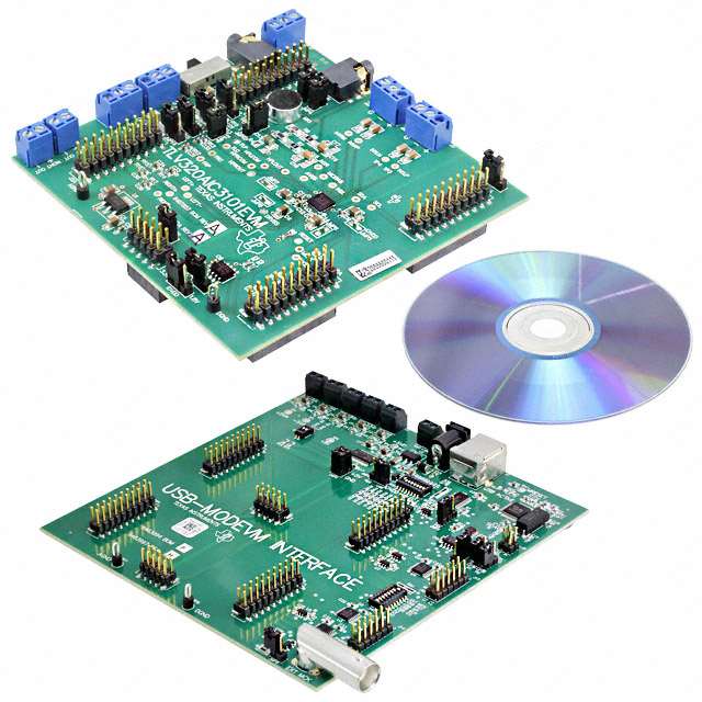 TLV320AIC3101EVM-K Texas Instruments  Cartes et kits d'évaluation et de démonstration